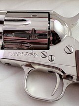 COLLECTORS-UNFIRED IN THE BOX 1979 Colt SAA .45 7.5"-NICKEL FINISH 99.99% - Image 3 of 12
