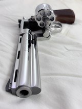 Gorgeous 1983 Colt Python 6 in. NICKEL 99.9%-Box and Docs - Image 5 of 17