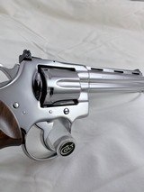 Gorgeous 1983 Colt Python 6 in. NICKEL 99.9%-Box and Docs - Image 6 of 17