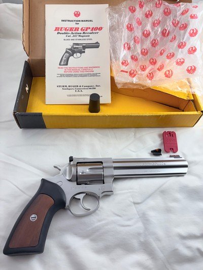 Beautiful Condition 1990 Ruger GP100 .357 IN BOX - Image 2 of 16
