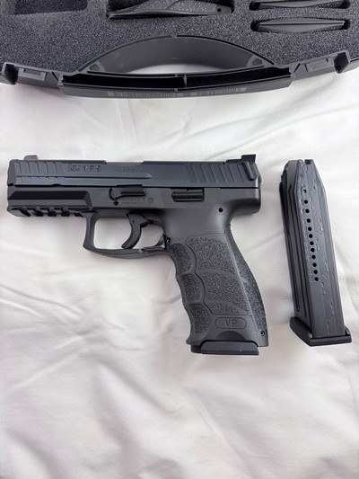 Like New H&K VP9 In Box-Fiber Optic Sites - Image 3 of 9