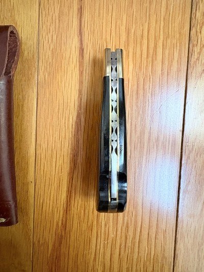 NEW Folding Handmade DAMASCUS Pocket Knife-7 inch overall length - Image 3 of 9