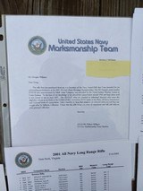 Documented SecNavy Garand. Navy Trophy30-06 USMC Overhauled USN Marksmanship Team - 8 of 10