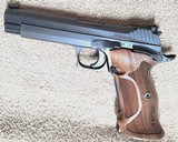 Sig Sauer P210 Target 9mm single action only SAO pistol with extras lightly used 210-A-TGT - 1 of 8