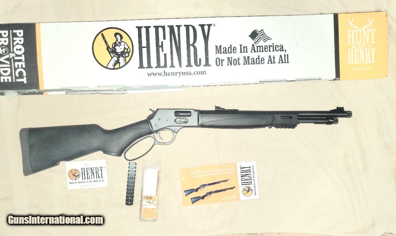 Used Henry Big Boy X .357Mag .357 Magnum 357 .38 Special 38sp Lever Action Rifle H012MX
