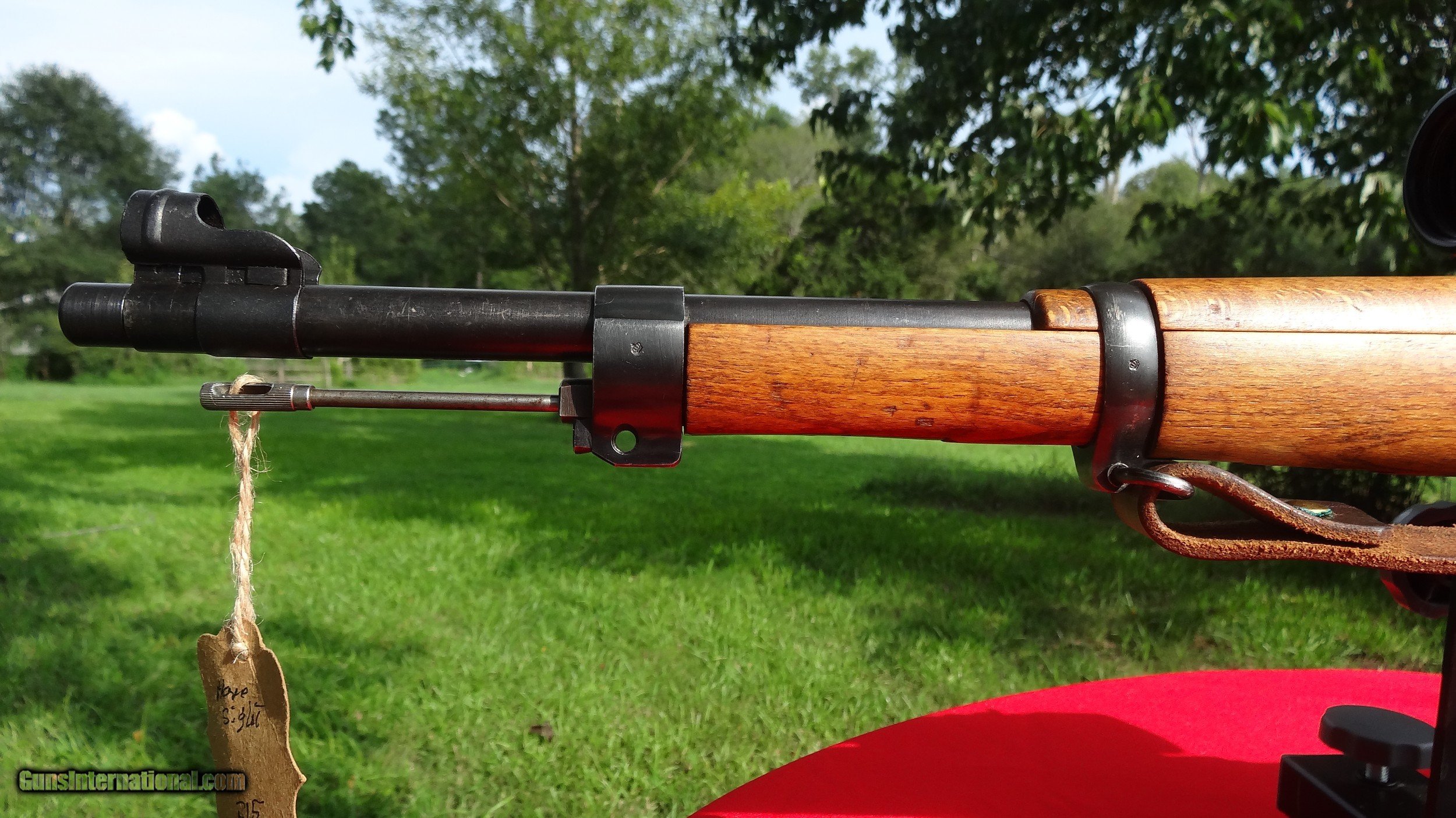 Swedish Mauser M38 Husqvarna 1942 6.5 Swede with Burris scout scope all