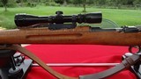 Swedish Mauser M38 Husqvarna 1942 6.5 Swede with Burris scout scope all matching - 8 of 17