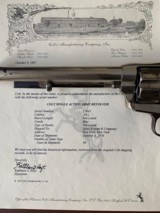 1876 Colt Single Action Army, 45, W/Letter - 19 of 19