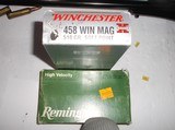 REMINGTON & winchester 458 factory - 1 of 1