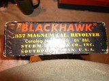 Ruger Blackhawk 61/2 bbl 357mag flattop - 7 of 8
