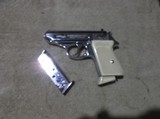 Walther ppk 380 in rare chorme