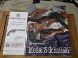 S&W MODEL 3 SCHOFIELD 45 SCHOFIELD - 4 of 5