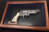 S&W 27-2 ..357 General Patton Commemorative .357 Silver plated engraved pistol - 11 of 15