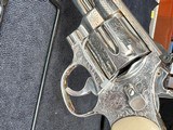 S&W 27-2 ..357 General Patton Commemorative .357 Silver plated engraved pistol - 5 of 15