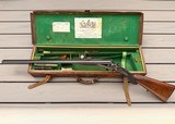 Cased English J Beattie & Co Double Rifle .450 BPE