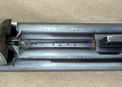 Cased English J Beattie & Co Double Rifle .450 BPE - Image 12 of 15