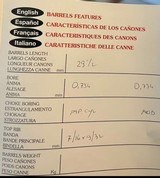 Perazzi mx 2000 29.5 sporting barrels - 3 of 7