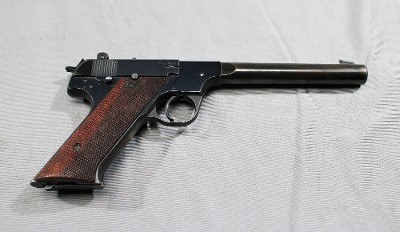 High Standard~ H-D military~ .22 LR - Image 1 of 2