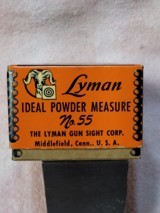 LYMAN IDEAL POWDER MEASURE #55 - 2 of 6