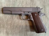 WW2 REMINGTON RAND U.S. ARMY M1911A1 .45ACP SEMI-AUTO PISTOL 1945MFG - 5 of 10