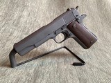 WW2 REMINGTON RAND U.S. ARMY M1911A1 .45ACP SEMI-AUTO PISTOL 1945MFG - 1 of 10