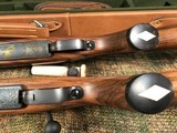 WEATHERBY MARK V WYOMING GOLD AND SILVER EDITION MATCHING SERIAL # 37 OF 200 BLUED BOLT ACTION RIFLE – 300 WEATHERBY MAGNUM - 13 of 20