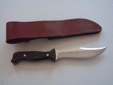 Glen Marshall-Lang Award one of a Kind A.F.F.S. Scaled Down Version 1998 D2 Steel Black Micarta Handle Fancy file work - 2 of 8