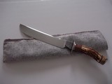 Thierry Le Senecal Bob's Camp/Bush knife from 80CRV2 steel, thickness 6.5mm, blade length up to the guard 11 - 1 of 6