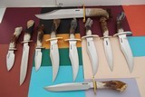 Astonishing Knife Collection Over 140 Stunning Knives by Renowned Bladesmiths-Carved knives-All MINT The Best Out There! - 11 of 15