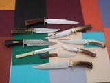 Astonishing Knife Collection Over 140 Stunning Knives by Renowned Bladesmiths-Carved knives-All MINT The Best Out There! - 9 of 15