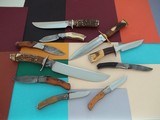 Astonishing Knife Collection Over 140 Stunning Knives by Renowned Bladesmiths-Carved knives-All MINT The Best Out There! - 10 of 15