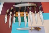 Astonishing Knife Collection-Over 140 Stunning Knives by Renowned Bladesmiths-Carved knives-All MINT CONDITION-Provenance Letters - 8 of 15