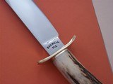 Bill Bagwell scarce Frontier Bowie,Double Brass Guard 