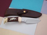 The Dean of French Knifemakers-JEAN TANAZACQ KNIFE COLLECTION-IMMACULATE, MINT CONDITION: HUNTING,DIVING,CAMP/FIGHTER,LEGIONNAIRE DAGGER,SKINNER Etc. - 9 of 15