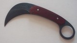 Shiva Ki Rare First Ever Made Karambit-Padauk handle-Damascus Blade- Early Scarce seen Japanese Mon 