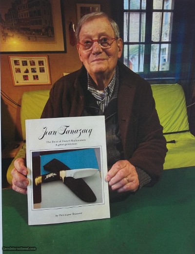 JEAN TANAZACQ THE DEAN OF FRENCH KNIFEMAKERS-A Great Gentleman Collector's Edition Soft Cover Book of only 12 copies printed globally