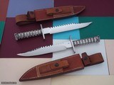 The Dean of French Knifemakers-JEAN TANAZACQ KNIFE COLLECTION-MINT CONDITION: HUNTING,DIVING,CAMP/FIGHTER,LEGIONNAIRE DAGGER,SKINNER,FIGHTERS-SURVIVAL - 14 of 15