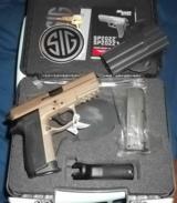 NIB Sig Sauer SP2022 9mm FDE edition with Black Grips - 1 of 1