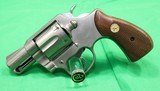 Colt Lawman Mark III .357 Magnum snubnose...Coltguard Electroless Nickel...