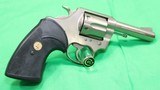 Colt Lawman Mark III 4" .357 Magnum revolver...Coltguard Electroless Nickel... - 2 of 2