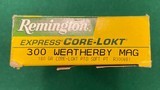 .300 Weatherby Magnum by Remington...180 grain...20 rounds... - 2 of 3