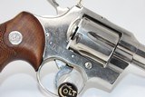 Colt 3-5-7 .357 Magnum nickel plated revolver... - 5 of 6