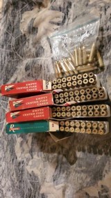 Remington 6.5 Remington Mag Brass 100 pieces new $200.00 plus 100 pieces once fired $150.00 - 4 of 6