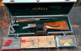 Merkel 140AE .500NE w/hard case & 80 rounds of ammo - 12 of 12