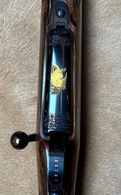 John Rigby & Co “Gold Animal” Big Game “Rhino” .404 Jeffery