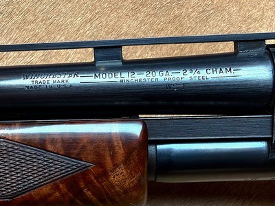 Winchester Model 12 Pigeon Grade 20 ga - Image 8 of 8
