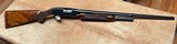 Winchester Model 12 Pigeon Grade 20 gauge, Rare B Style carved wood - Image 1 of 11