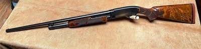 Winchester Model 12 Pigeon Grade 20 gauge, Rare B Style carved wood - Image 2 of 11