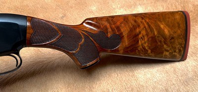 Winchester Model 12 Pigeon Grade 20 gauge, Rare B Style carved wood - Image 10 of 11