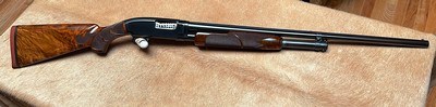 Winchester Model 12 Pigeon Grade 20 gauge, Rare B Style carved wood - Image 1 of 11